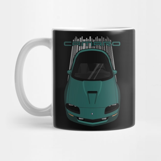 Camaro 4th 1993-1997 - Mystic Teal Green by V8social